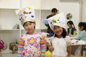 お祭り帽子を作ろう!