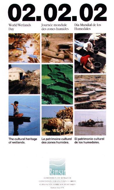 Front cover: The cultural heritage of wetlands.