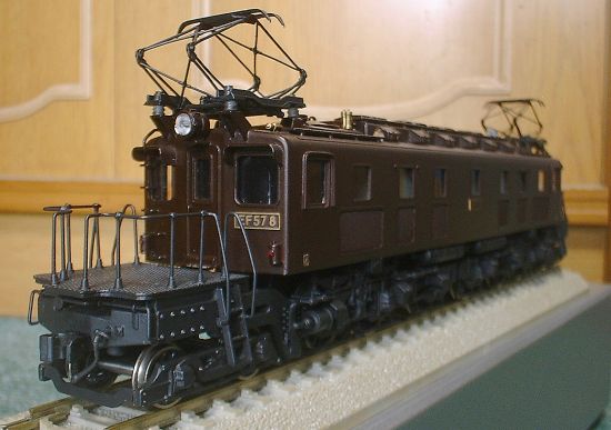 EF57 8号機（珊瑚キット組み改修品）