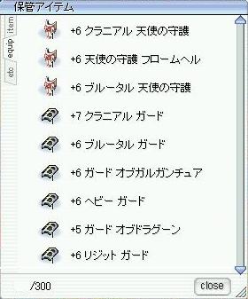 メインアカウント主盾