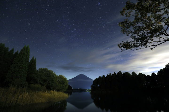 田貫湖の夜