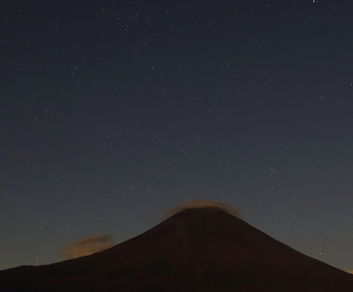 田貫湖の夜