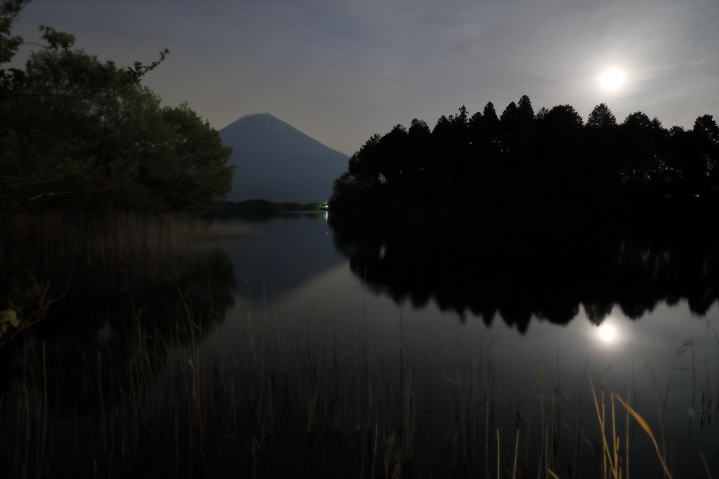 田貫湖の夜