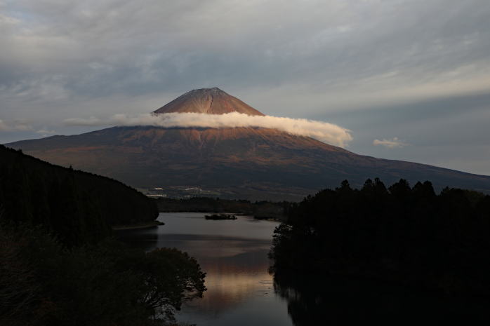 田貫湖の夕方