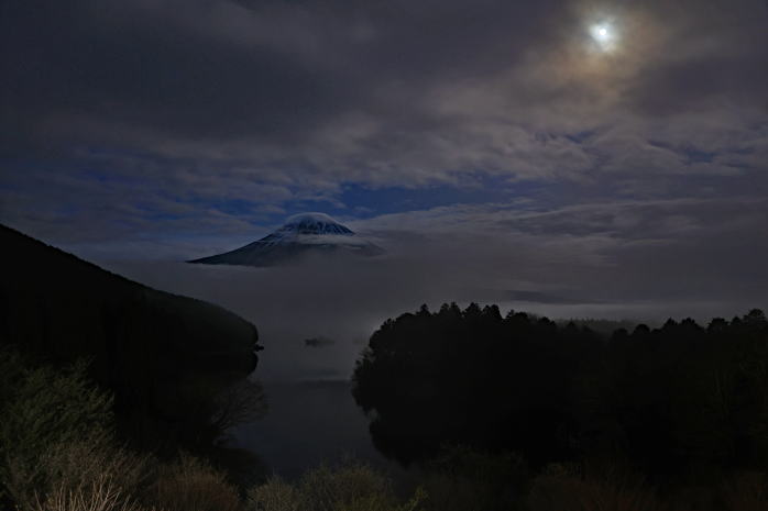 田貫湖の富士