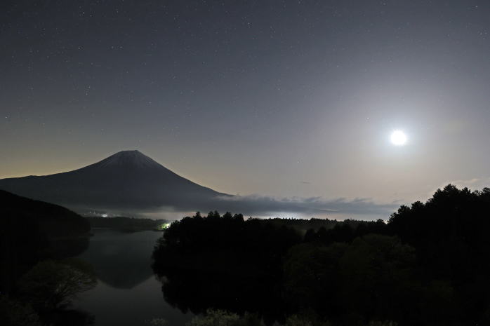 田貫湖月光