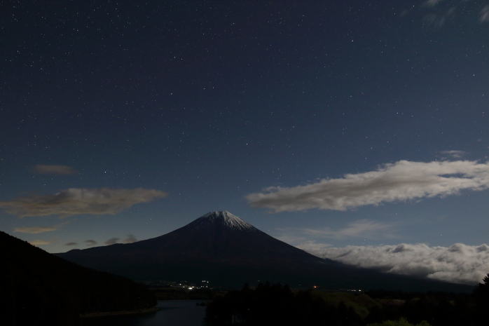 田貫湖の夜