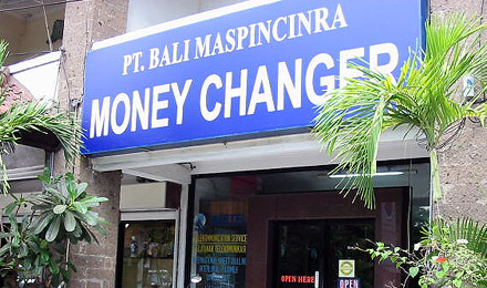 Money Changer バリ島の両替所案内はこちら!